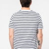Photo 2 T-shirt rayé marin avec poche manches courtes homme