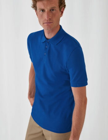 Photo 1 Polo homme Safran