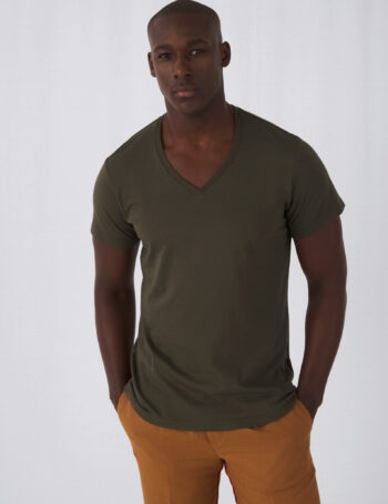 Photo 1 T-shirt BIO Inspire col V Homme