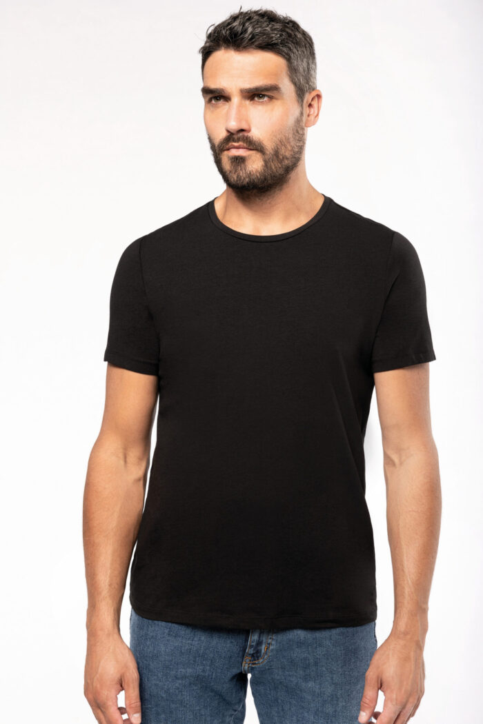 Photo 1 T-shirt col rond manches courtes homme