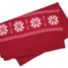 Photo 1 Echarpe de Noël tricotée motif étoiles