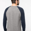 Photo 2 Sweat-shirt Bio bicolore col rond manches raglan homme