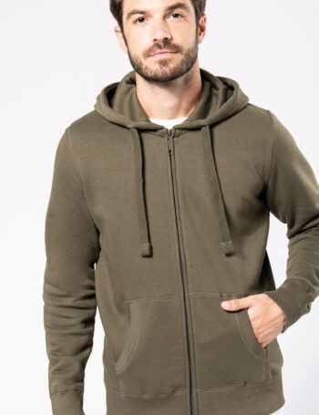 Photo 1 Sweat-shirt zippé capuche homme