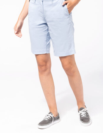 Photo 1 Bermuda chino femme