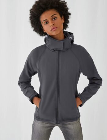 Photo 1 Veste softshell capuche femme