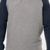 Photo 14 Sweat-shirt Bio bicolore col rond manches raglan homme