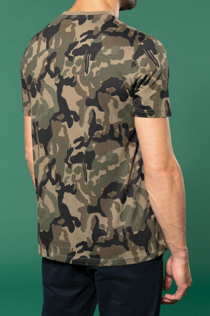 Photo 12 T-shirt camo manches courtes homme