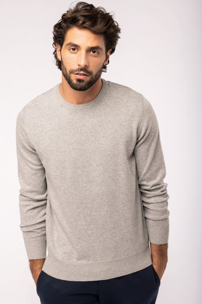 Photo 1 Pull écoresponsable col rond homme