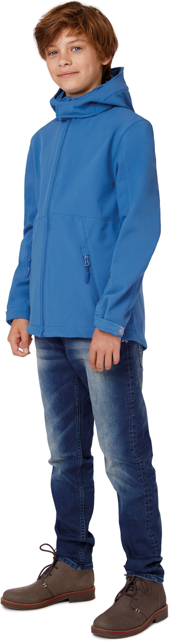 Photo 1 Veste softshell capuche enfant