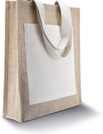 Photo 1 Sac shopping toile de jute