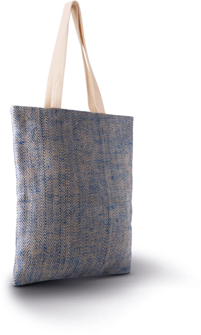 Photo 1 Sac en toile de jute teint 100% naturel