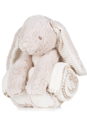 Photo 1 Peluche Lapin & couverture