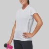 Photo 1 T-shirt de sport bi-matière manches courtes femme