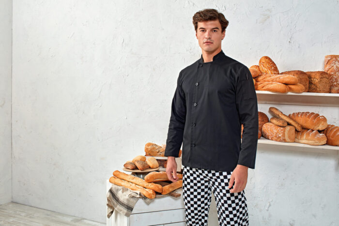 Photo 2 Veste chef cuisinier manches longues "Essential"