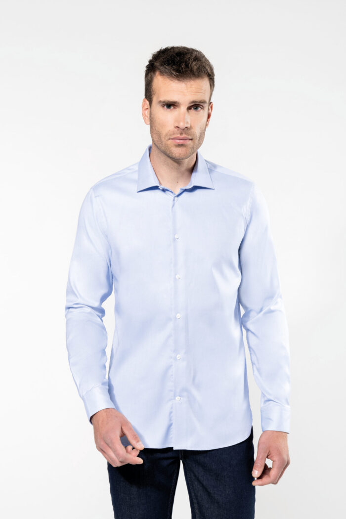 Photo 6 Chemise Oxford pinpoint manches longues homme