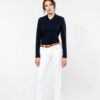 Photo 3 Polo Supima® manches longues femme