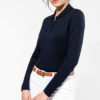 Photo 2 Polo Supima® manches longues femme