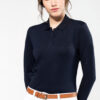 Photo 1 Polo Supima® manches longues femme