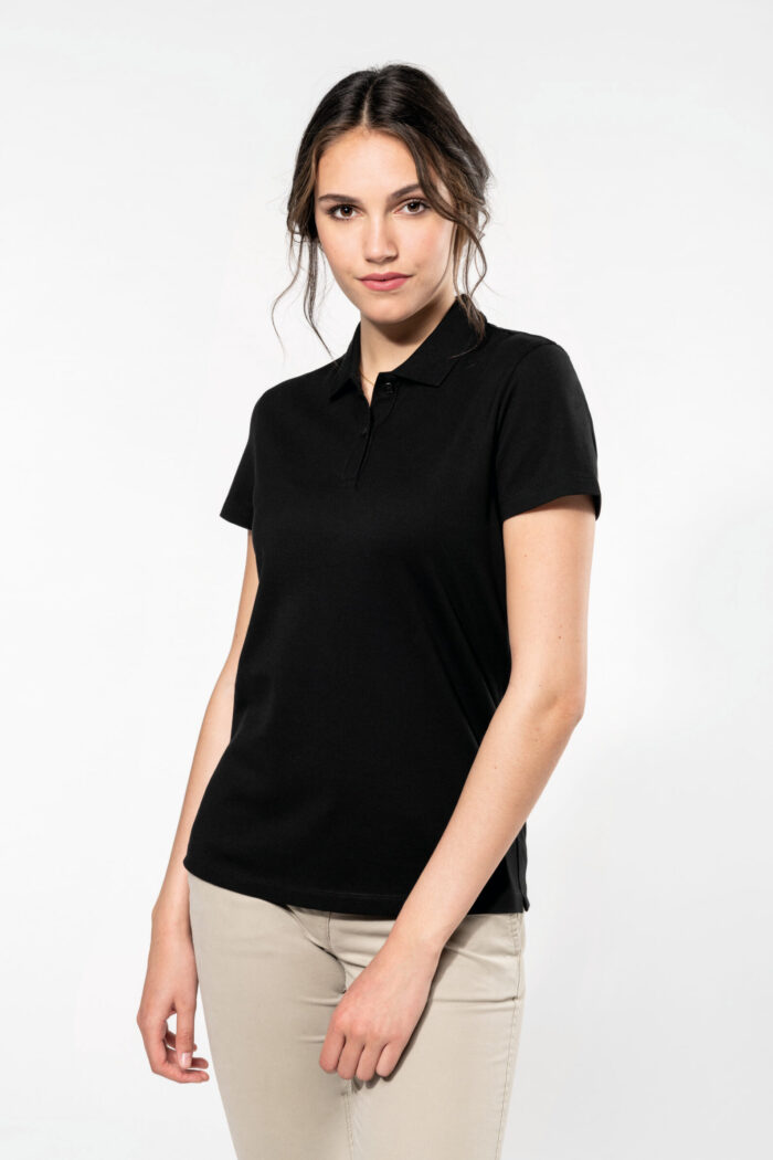 Photo 6 Polo Supima® manches courtes femme