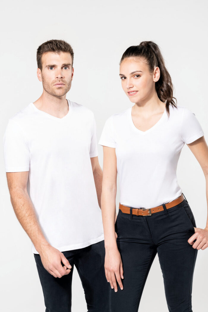 Photo 6 T-shirt Supima® col V manches courtes homme