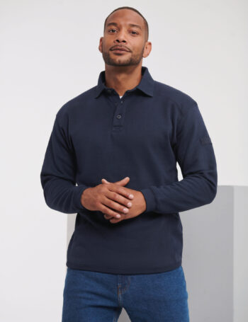 Photo 1 Sweat-shirt Heavy Duty col polo