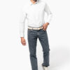 Photo 4 Chemise coton / élasthanne manches longues homme