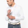 Photo 3 Chemise coton / élasthanne manches longues homme