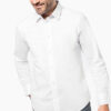 Photo 1 Chemise coton / élasthanne manches longues homme