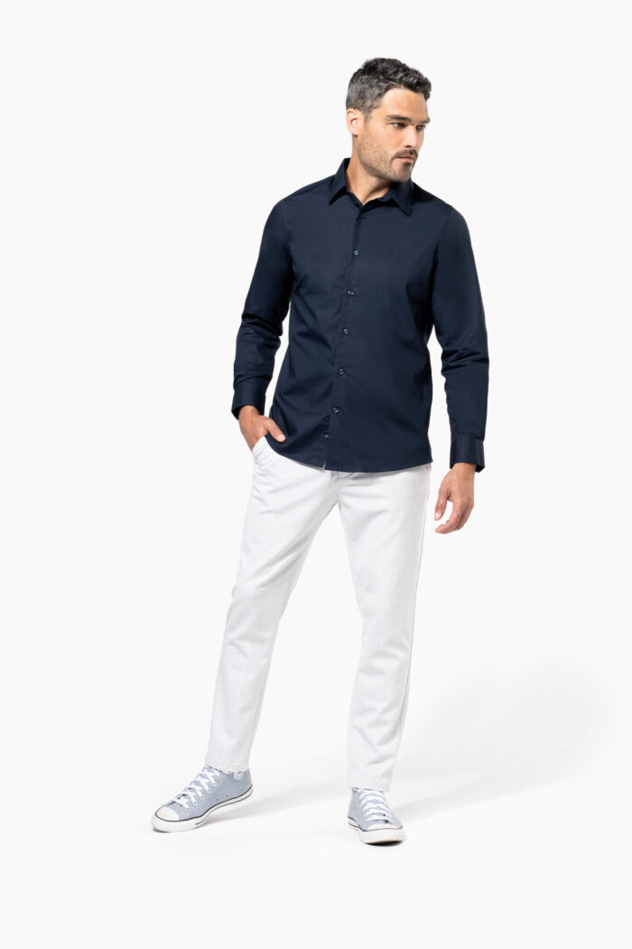 Photo 4 Chemise popeline manches longues homme