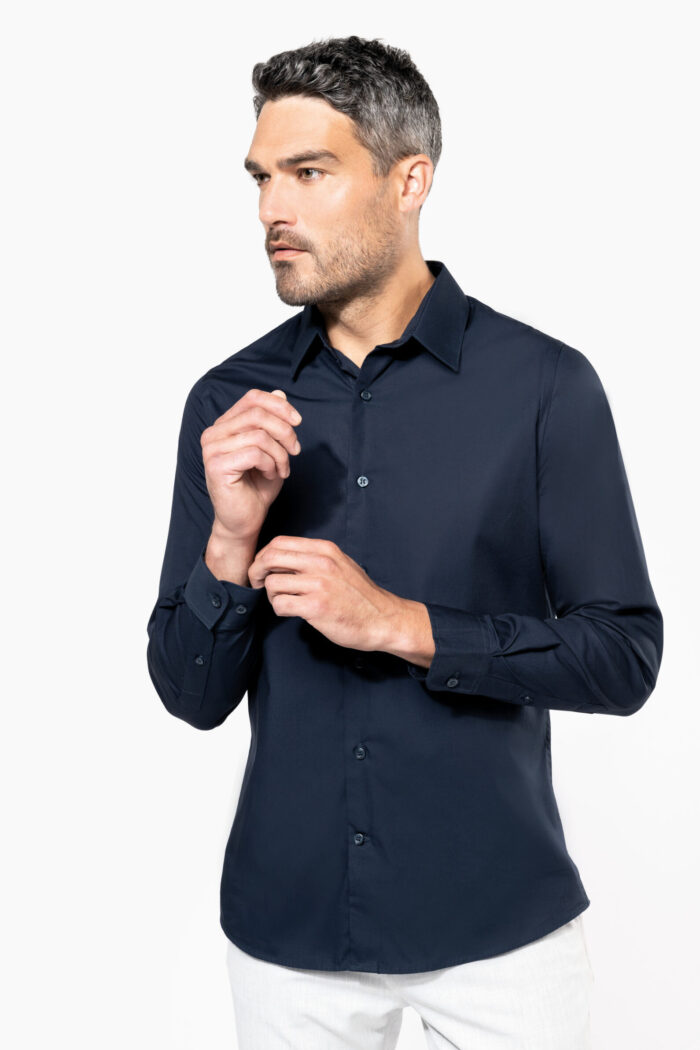 Photo 3 Chemise popeline manches longues homme